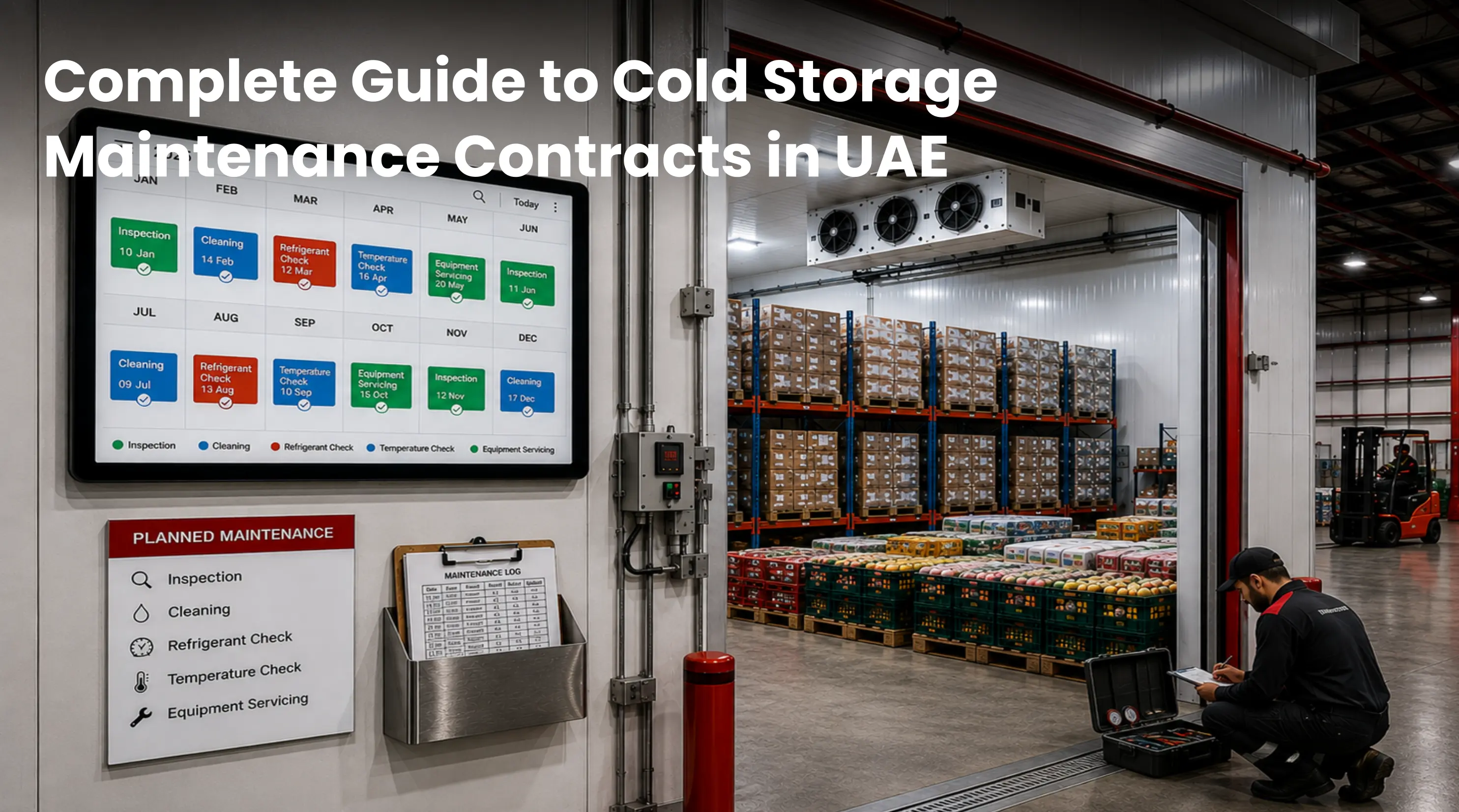 Cold storage maintenance contracts UAE