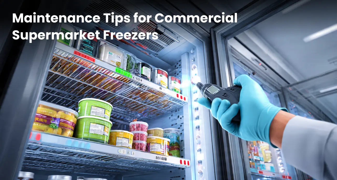 Supermarket freezer maintenance tips