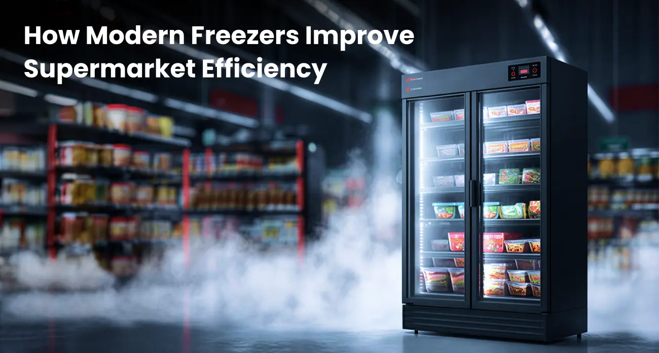 Modern Freezers Improve Supermarket Efficiency