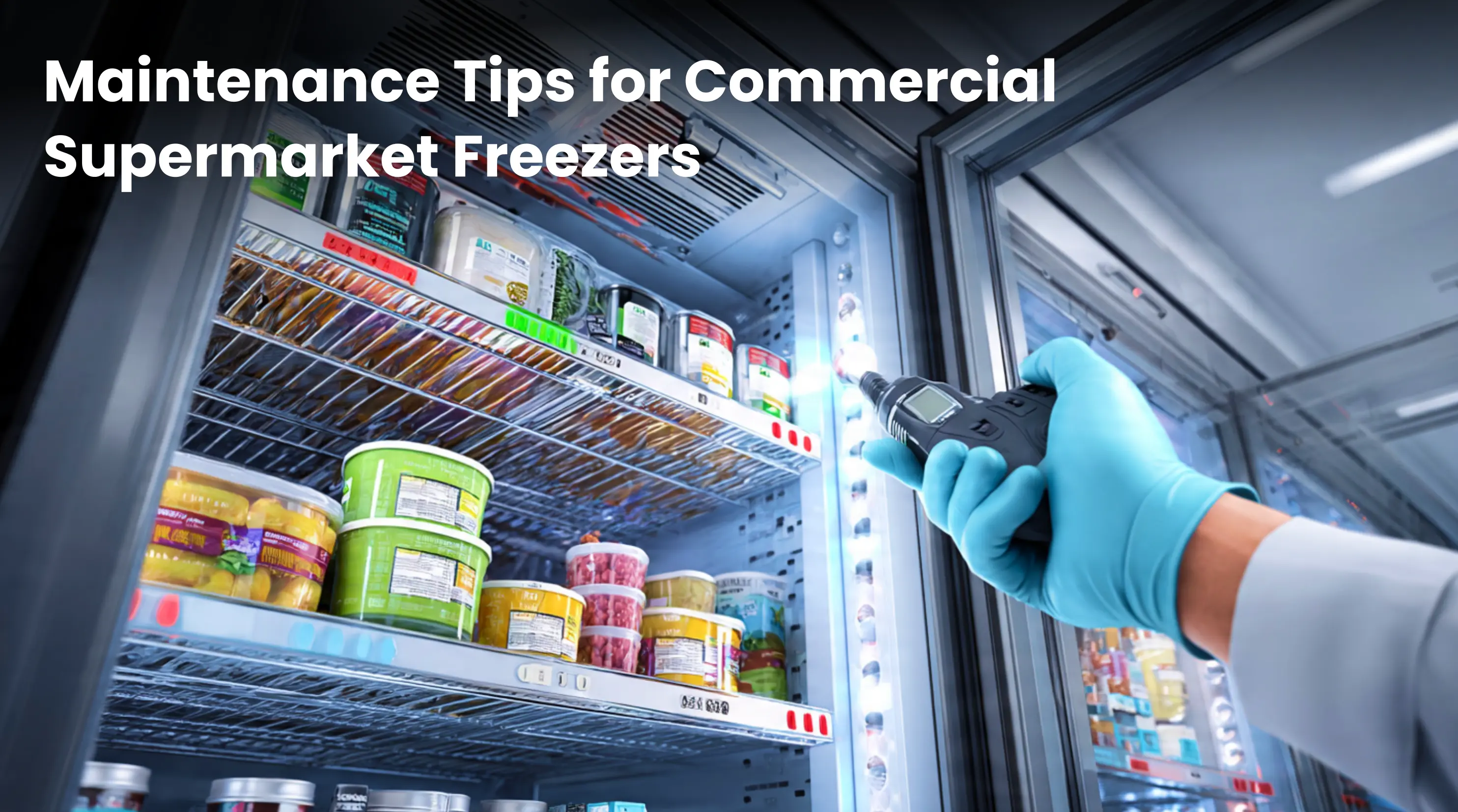 Supermarket freezer maintenance tips