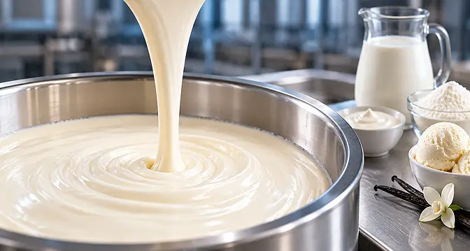 Ice cream processing equipment